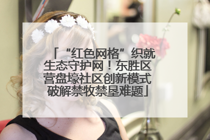 “红色网格”织就生态守护网！东胜区营盘壕社区创新模式破解禁牧禁垦难题