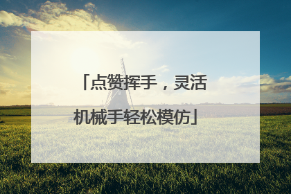 点赞挥手，灵活机械手轻松模仿