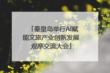秦皇岛举行AI赋能文旅产业创新发展观摩交流大会