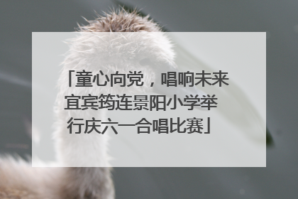 童心向党，唱响未来 宜宾筠连景阳小学举行庆六一合唱比赛
