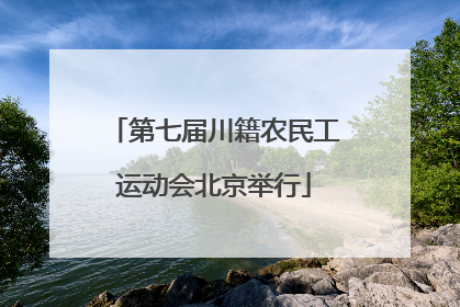 第七届川籍农民工运动会北京举行