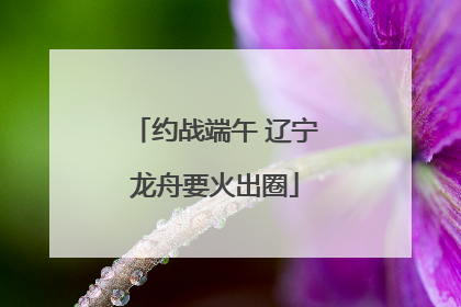 约战端午 辽宁龙舟要火出圈