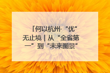 何以杭州·“优”无止境｜从“全省第一”到“未来图景” 余杭加速航行