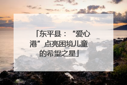 东平县：“爱心港”点亮困境儿童的希望之星