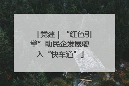 党建｜“红色引擎”助民企发展驶入“快车道”