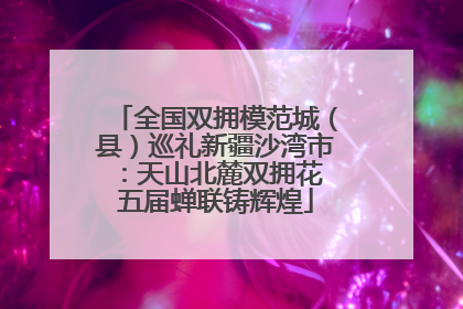 全国双拥模范城（县）巡礼新疆沙湾市：天山北麓双拥花 五届蝉联铸辉煌