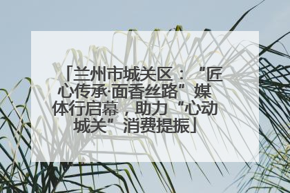 兰州市城关区：“匠心传承·面香丝路”媒体行启幕，助力“心动城关”消费提振