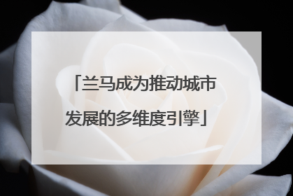兰马成为推动城市发展的多维度引擎