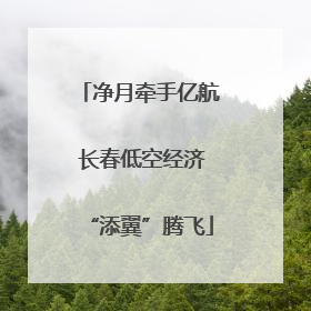 净月牵手亿航 长春低空经济“添翼”腾飞
