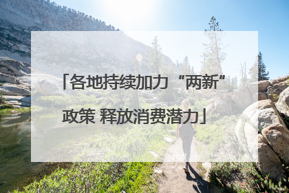 各地持续加力“两新”政策 释放消费潜力