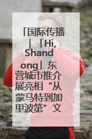 国际传播｜「Hi,Shandong」东营城市推介展亮相“从蒙马特到加里波第”文化节