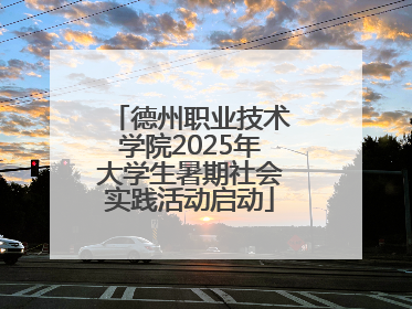 德州职业技术学院2025年大学生暑期社会实践活动启动