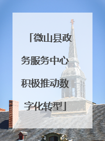 微山县政务服务中心积极推动数字化转型