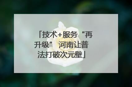 技术+服务“再升级” 河南让普法打破次元壁