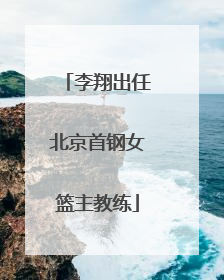 李翔出任北京首钢女篮主教练