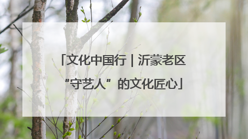 文化中国行｜沂蒙老区“守艺人”的文化匠心