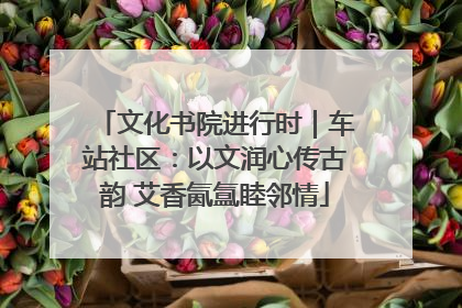文化书院进行时｜车站社区：以文润心传古韵 艾香氤氲睦邻情