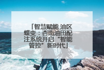 智慧赋能 油区蝶变：杏南油田配注系统开启“智能管控”新时代