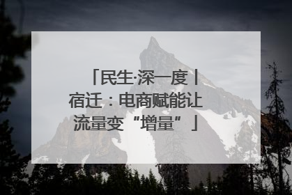 民生·深一度丨宿迁：电商赋能让流量变“增量”