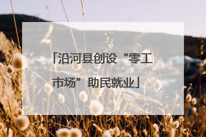 沿河县创设“零工市场”助民就业