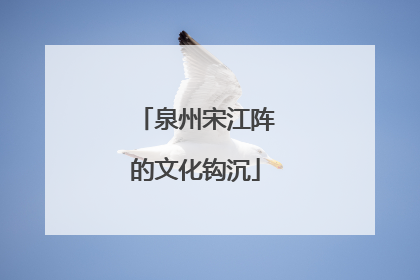 泉州宋江阵的文化钩沉