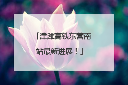 津潍高铁东营南站最新进展！