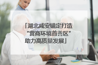 湖北咸安锚定打造“营商环境首善区”助力高质量发展