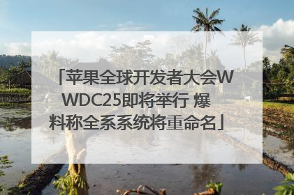 苹果全球开发者大会WWDC25即将举行 爆料称全系系统将重命名