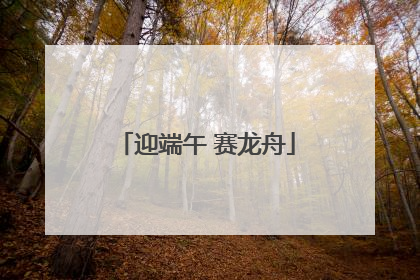 迎端午 赛龙舟