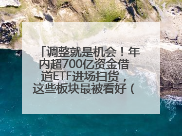 调整就是机会！年内超700亿资金借道ETF进场扫货，这些板块最被看好（附名单）