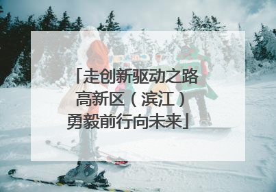走创新驱动之路 高新区（滨江）勇毅前行向未来