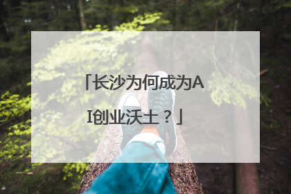 长沙为何成为AI创业沃土？