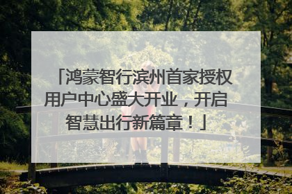 鸿蒙智行滨州首家授权用户中心盛大开业，开启智慧出行新篇章！
