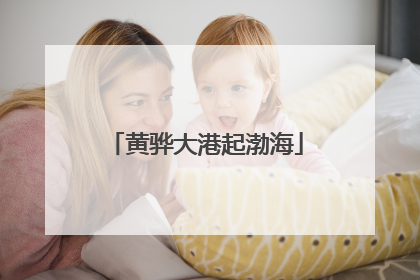 黄骅大港起渤海