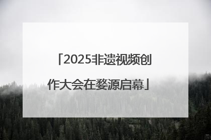 2025非遗视频创作大会在婺源启幕